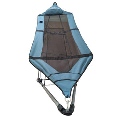 Hammock with foldable frame – 1-person hammock for indoor and outdoor use