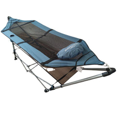 Hammock with foldable frame – 1-person hammock for indoor and outdoor use