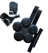 Boxing machine – Reflex trainer with 5 buttons and including gloves