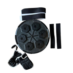 Boxing machine – Reflex trainer with 6 buttons and including gloves