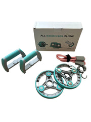 Ab wheel – Multifunctional ab wheel with dumbbell and push-up stands