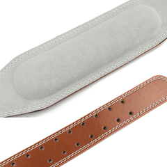 Leather fitness belt – Lifting belt for support during weightlifting