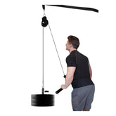 Pulley system – Cable pull station for home gym setup