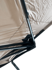 270-degree awning – Versatile suspended awning for outdoor shade