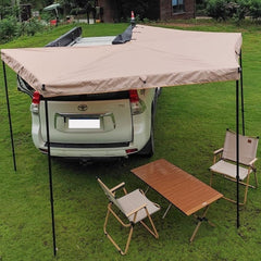 270-degree awning – Versatile suspended awning for outdoor shade