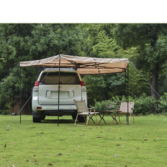 270-degree awning – Versatile suspended awning for outdoor shade