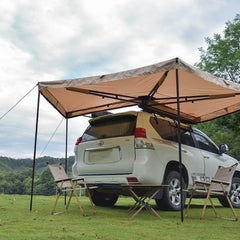 270-degree awning – Versatile suspended awning for outdoor shade