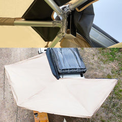 270-degree awning – Versatile awning with legs for outdoor shade