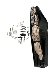 270-degree awning – Versatile suspended awning for outdoor shade