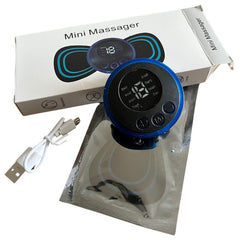 Mini massage device – EMS muscle training and blood circulation stimulator