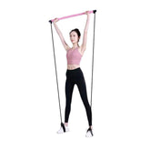 Pilates bar with resistance bands – Full-body workout tool