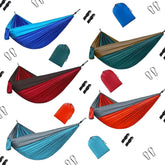 Travel hammock parachute fabric – 1-person travel hammock