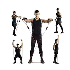 Resistance bands set – Complete resistance bands set with accessories