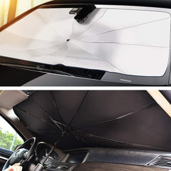 Sunshade – Car windshield sun protection umbrella type