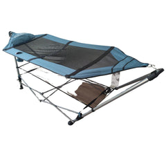 Hammock with foldable frame – 1-person hammock for indoor and outdoor use