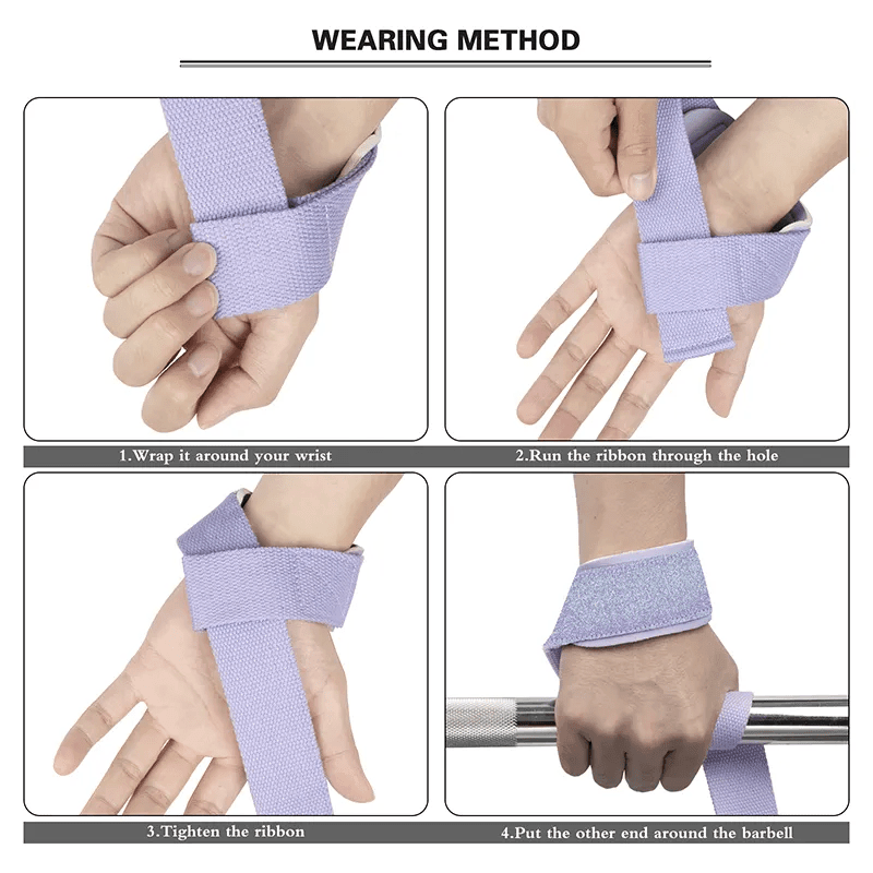 Lifting straps – Wrist support for heavy lifting