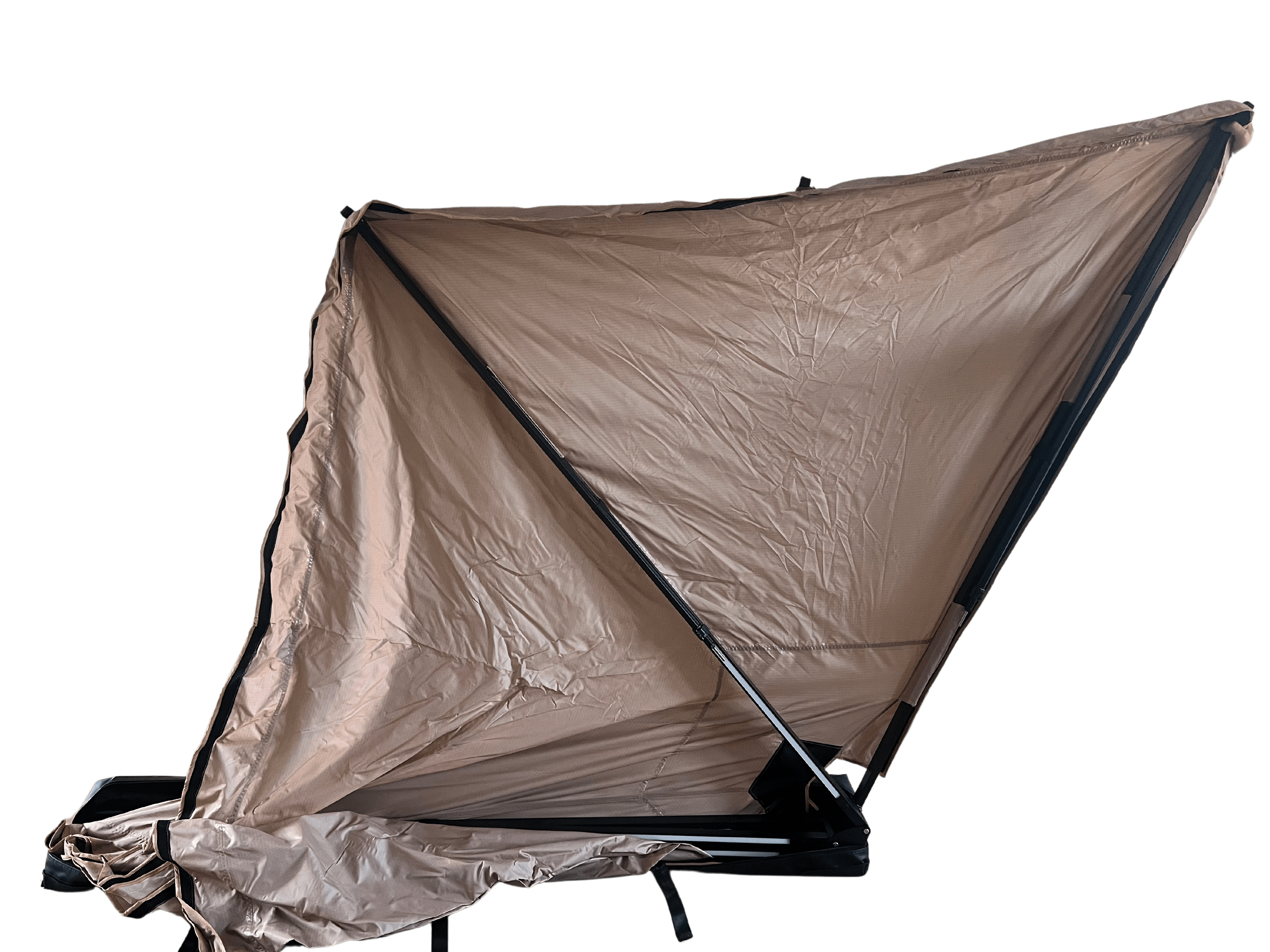 270-degree awning – Versatile suspended awning for outdoor shade