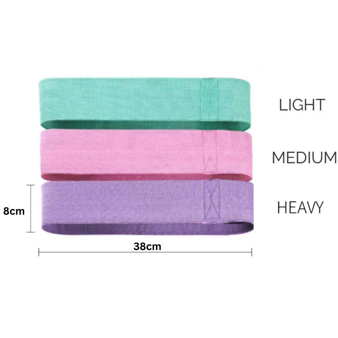 Luxury short elastic set – Resistance bands set for leg training